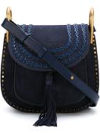 Chloé Small Hudson Shoulder Bag, Women's, Blue, Leather