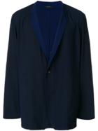 Issey Miyake Thin Lapels Blazer - Blue