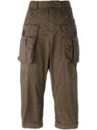Dsquared2 Cargo Pants, Women's, Size: 44, Green, Cotton/acrylic