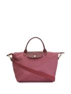 Longchamp Large Printed Top Handle Tote - Pink