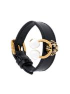 Gucci Lion Head Cuff Bracelet - Black