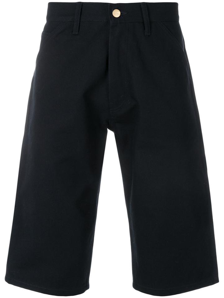 Junya Watanabe Man Long Denim Shorts - Blue