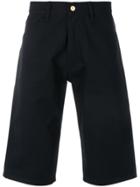 Junya Watanabe Man Long Denim Shorts - Blue