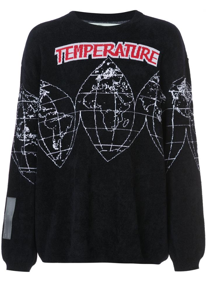 Off-white Temperature Sweater - Black