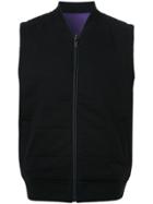 Kent & Curwen Reversible Puffer Vest - Black