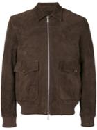 Eleventy - Long Sleeve Jacket - Men - Suede/cupro - 54, Brown, Suede/cupro