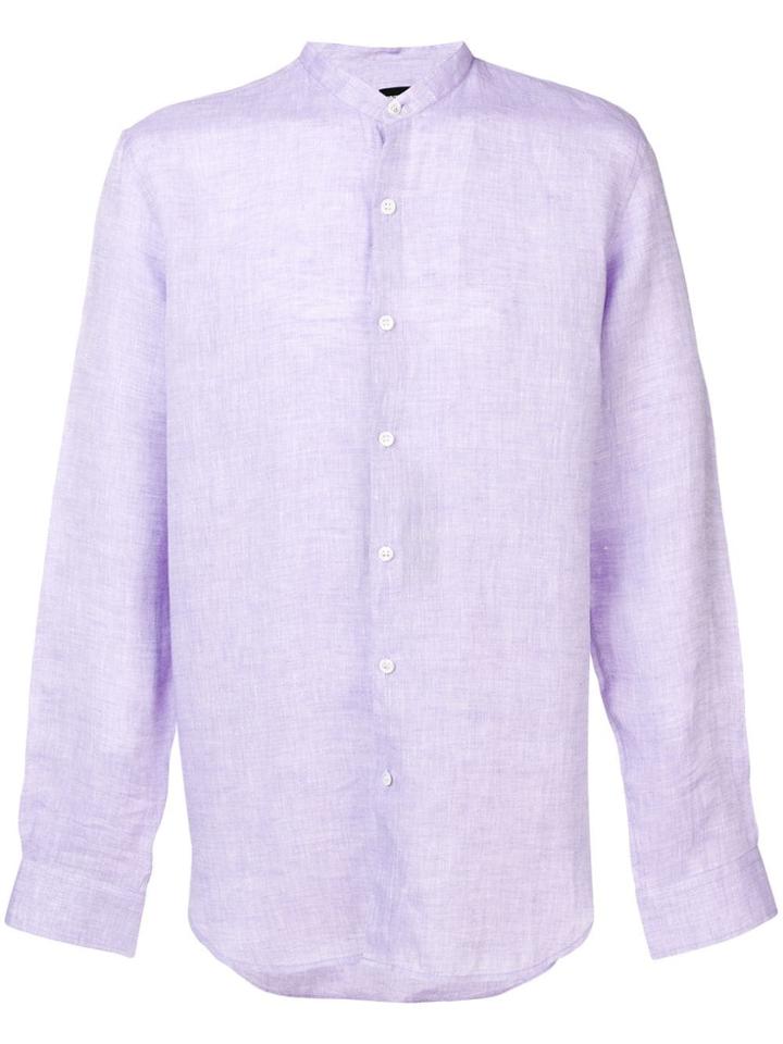 Giorgio Armani Simple Shirt - Purple