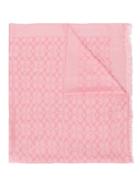 Coach Printed Scarf - Pink