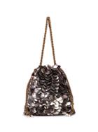Lizzie Fortunato Jewels Disc Embellished Tote Bag - Grey