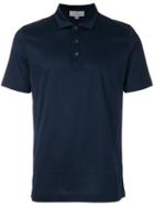 Canali Short Sleeve Polo Shirt - Blue