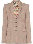 Paco Rabanne Heritage Check Blazer - Brown