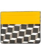 Pierre Hardy Colour-block Cardholder - Yellow