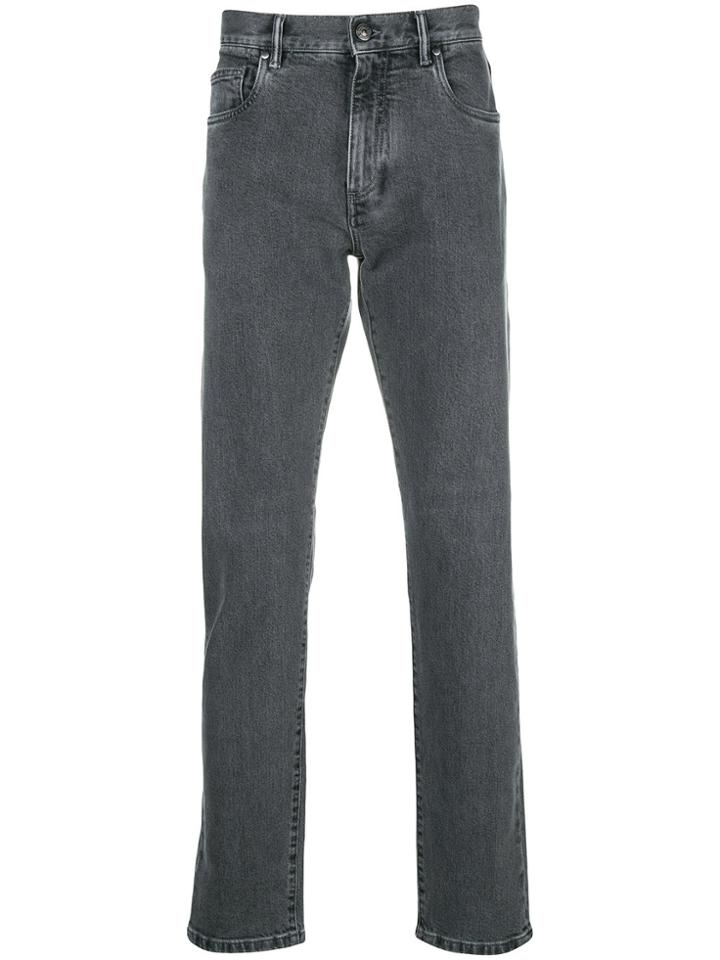 Ermenegildo Zegna Straight Leg Jeans - Grey