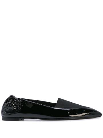 Mercedes Castillo Pointed Loafers - Black