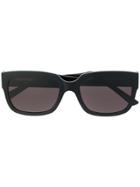 Balenciaga Eyewear Bb0049s Square-frame Sunglasses - Black