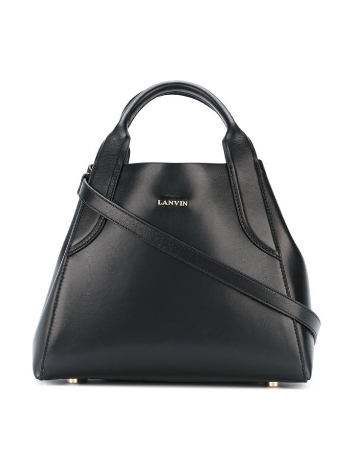Lanvin Mini Cabas Bag - Black