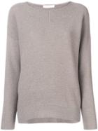 Fabiana Filippi Drop Shoulder Sweater - Grey
