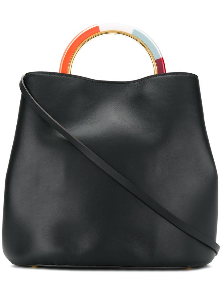 Marni Pannier Tote - Black