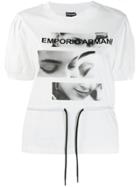 Emporio Armani Photographic Print T-shirt - White
