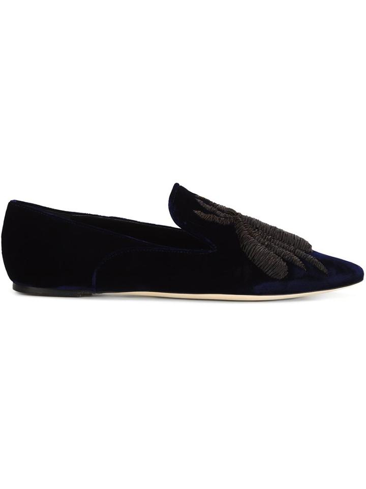 Sanayi 313 Embroidered Spider Loafers