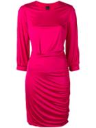 Pinko Ruched And Fitted Dress