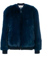 Golden Goose Deluxe Brand - Amanda Bomber Jacket - Women - Polyester/cupro/viscose - M, Blue, Polyester/cupro/viscose