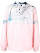 Fengchen Wang Watercolour Print Windbreaker - Pink