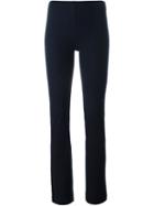 Joseph Bootcut Trousers, Women's, Size: 38, Blue, Viscose/cotton/spandex/elastane