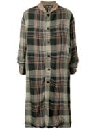 Yohji Yamamoto Vintage Plaid Duster Coat - Multicolour