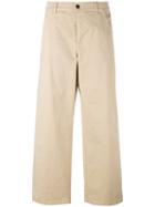 Barena Straight-leg Trousers, Women's, Size: 44, Nude/neutrals, Cotton/spandex/elastane