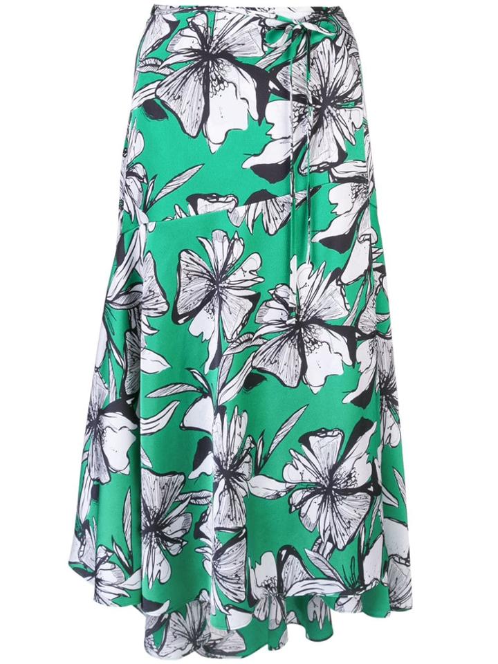 Alexis Lyons Midi Skirt - Green