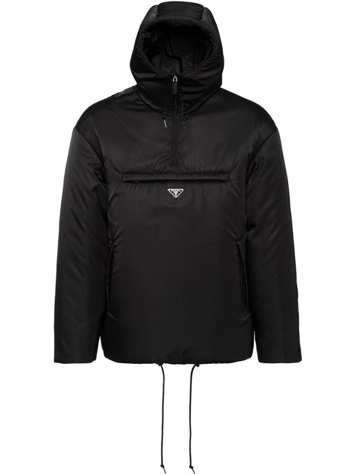 Prada Padded Gabardine Jacket - Black