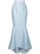 Bambah Georgia Fishtail Skirt - Blue