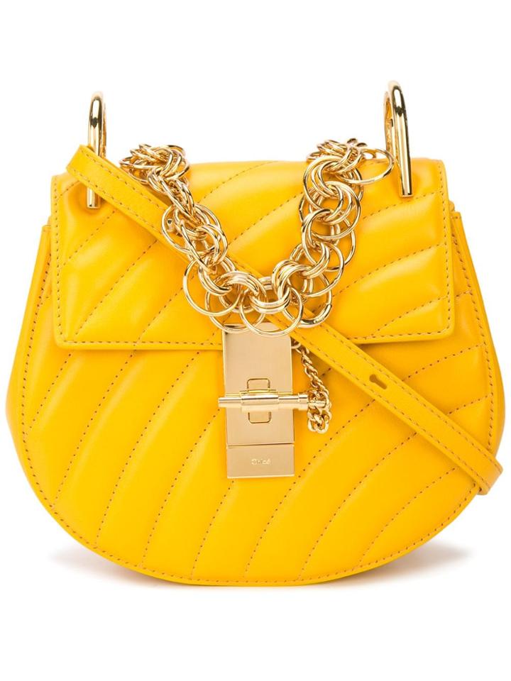 Chloé Mini Drew Bijou Bag - Yellow