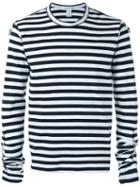 Comme Des Garçons Shirt Strappy Cuffs Longsleeved T-shirt, Men's, Size: Small, Blue, Cotton