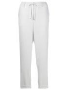 Essentiel Antwerp Tobago Pinstripe Track Pants - White