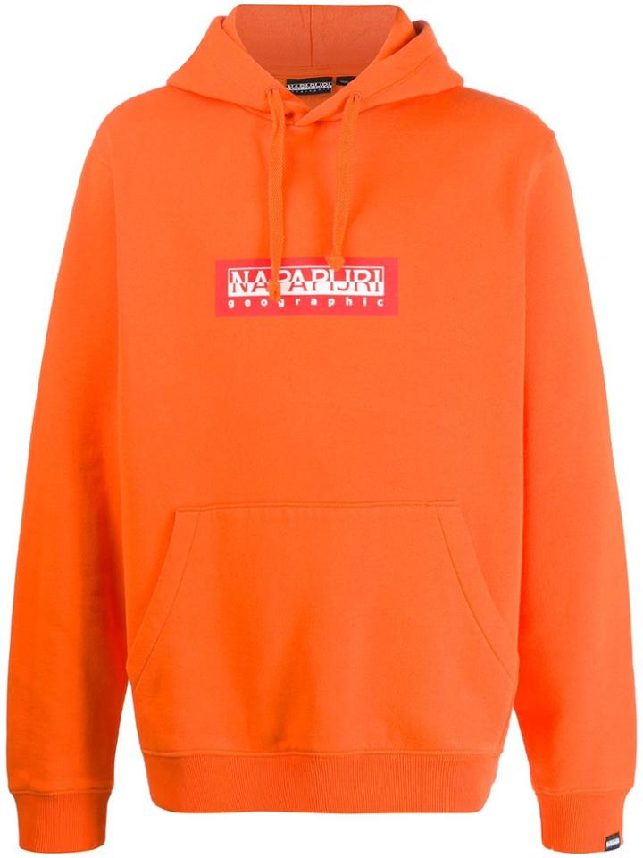 Napapijri Branded Hoodie - Orange