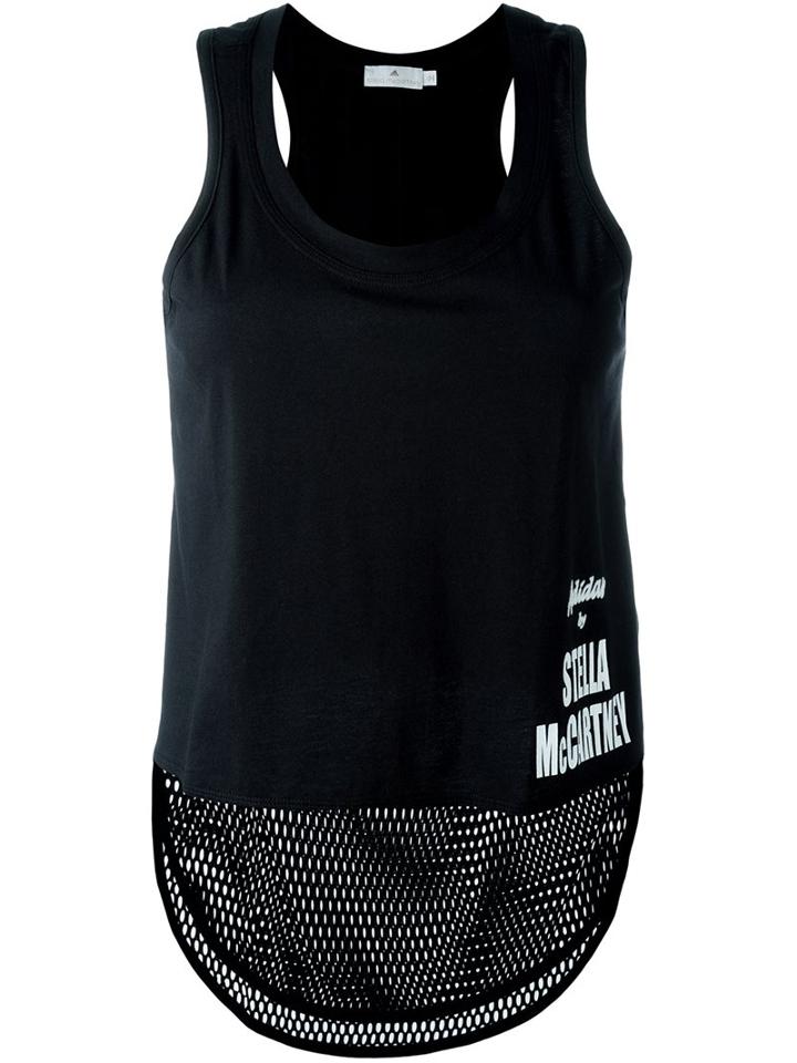 Adidas By Stella Mccartney Logo Print Tank Top