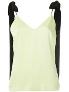 Tufi Duek Tied Straps Tank - Green