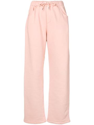 Opportuno Paris Casual Trousers - Pink & Purple