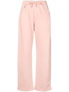 Opportuno Paris Casual Trousers - Pink & Purple