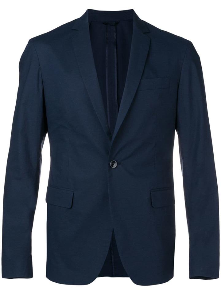 Dondup Single Breasted Blazer - Blue