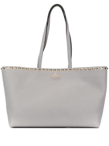 Valentino Valentino Garavani Rockstud Tote Bag - Grey