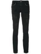 Just Cavalli Stud Detail Skinny Jeans - Black