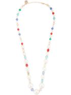 Edward Achour Paris Multi-bead Necklace - White