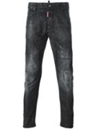Dsquared2 'tidy Biker' Jeans, Men's, Size: 48, Black, Cotton/spandex/elastane/polyester