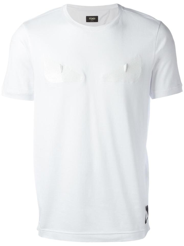 Fendi Bag Bugs T-shirt - White