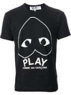 Comme Des Garcons Play Graphic Print T-shirt