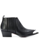 Buttero Western Ankle Boots - Black