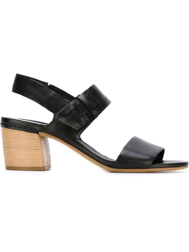 Roberto Del Carlo Chunky Heel Sandals
